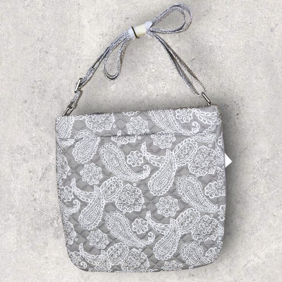 Vera Bradley Collegiate Crossbody - Oklahoma State University - Gray - NWT - Picture 3 of 7